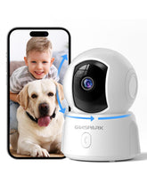 GOLSPARK Indoor Security Camera 2K front view offers crystal-clear home monitoring