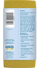 Gonzo Pet Hair Remover 2-Pack on bed lifts hair from sheets.