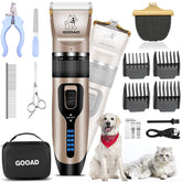 Gooad dog clippers wide blade for thick coats for efficient all-in-one grooming