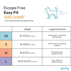 Gooby Escape Free Easy Fit harness hot pink closeup of the quick-release buckle and durable frame.