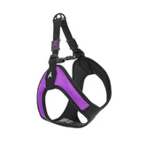 Gooby Escape Free Easy Fit harness front view shows escape-proof design for small dogs.