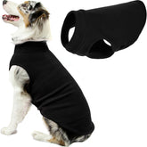 Gooby Stretch Fleece Vest back view for all-day warmth and comfort