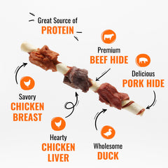 Good'n'Fun Kabobs: recompensa sabrosa para perros activos