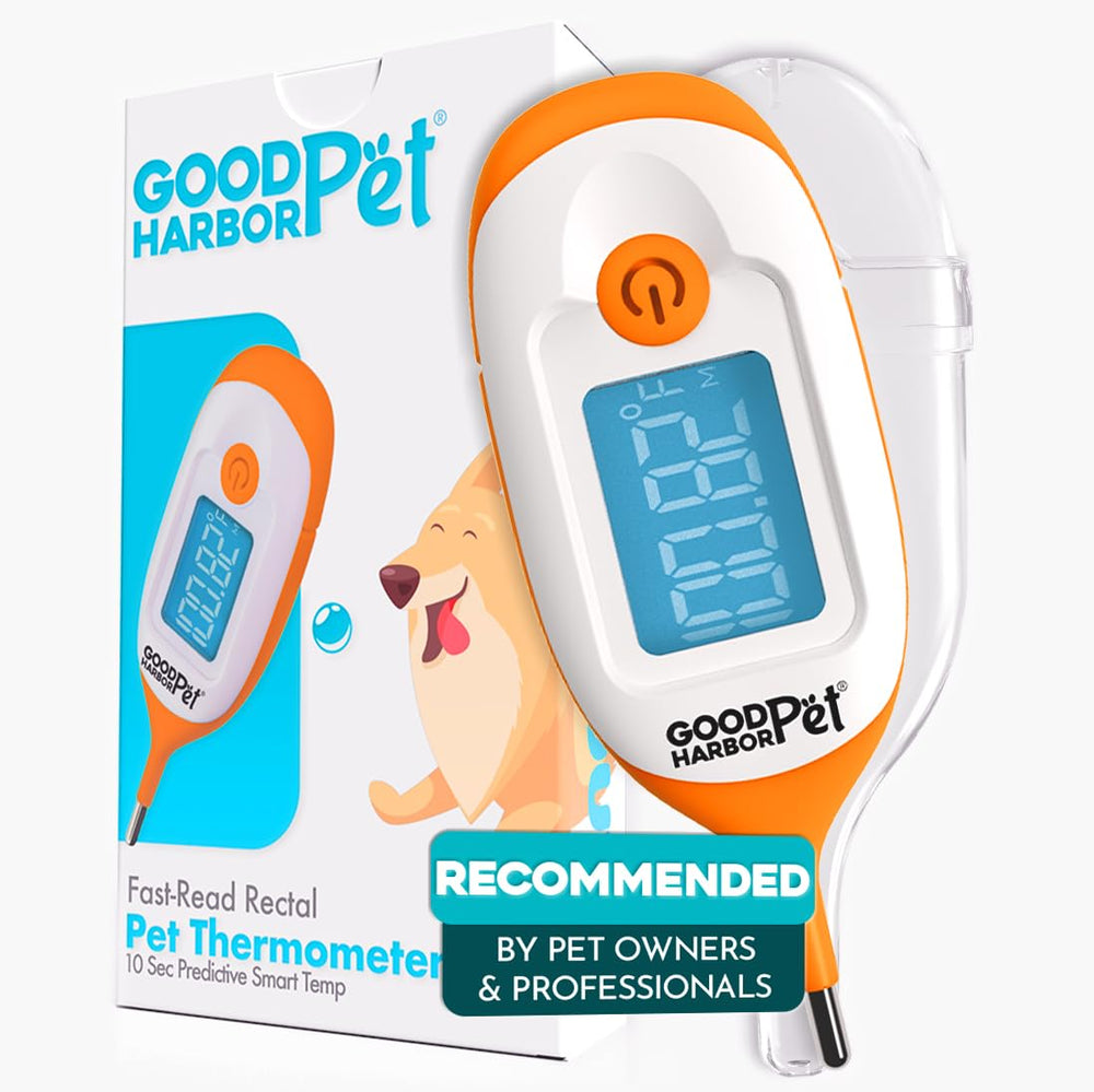 Good Harbor Pet OnlyTemp reads in seconds for quick, confident pet health checks.