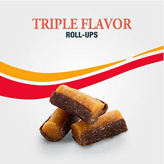 Good'n'Fun Rollups Cheese close-up highlights premium ingredients ideal for training rewards.