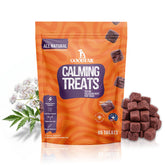 GOODTAIL calming treats bottle label for natural pet calm