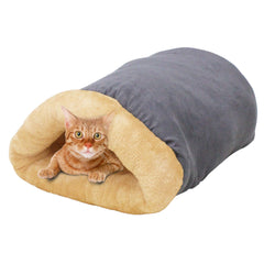 GOOPAWS 4in1 bed front view shows a cozy hideaway for pets.