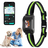GooSmleye GPS fence main unit with boundary map on screen for safe outdoor play.