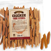 Gootoe dog treats chicken jerky mini sticks for training rewards