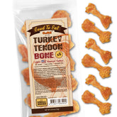 Gootoe turkey tendon dog treat 6-pack; a long-lasting chew for dogs.