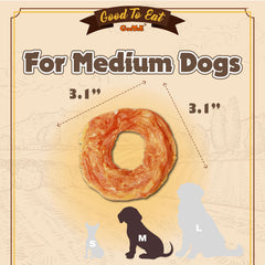 Gootoe turkey tendon long-lasting chew image highlights extended chew time and engagement.