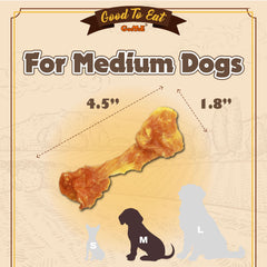 Gootoe Turkey Tendons bag label emphasizes natural ingredients ideal for sensitive stomachs.