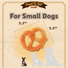 Gootoe Turkey Tendons dog chew close-up texture highlights durability.