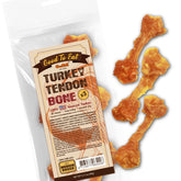 Gootoe Turkey Tendons package shows USA-sourced ingredients and long-lasting chew.