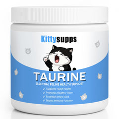 GOOVIP KittySupps taurine powder with dosing spoon for daily energy support