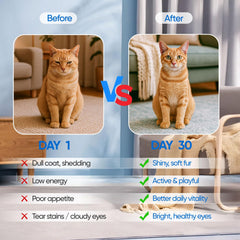 GOOVIP KittySupps water-soluble taurine formula dissolves easily in water
