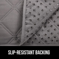 GORILLA GRIP bed cover fits sofa and sectional for full-room protection.