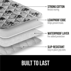 GORILLA GRIP puppy pad slip dots close-up showing grip to prevent sliding