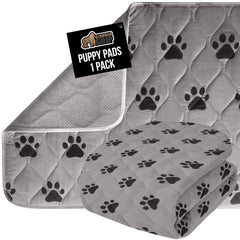 GORILLA GRIP puppy pad top view with reinforced four-layer design for durability.