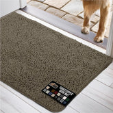 GORILLA GRIP SOAKSTOPPER front view shows absorbent chenille for muddy paw cleanup