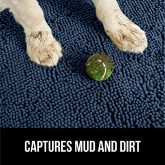 GORILLA GRIP SOAKSTOPPER soft chenille microfiber dries quickly and remains plush