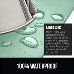 Gorilla Grip superficie antideslizante mantiene el cuenco en su lugar