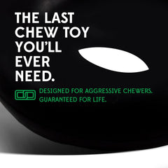 Goughnuts green ring toy highlights durable, safe-on-teeth rubber for extended play sessions