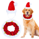 GOYOSWA dog Christmas hat for festive photos and cozy holiday wear.
