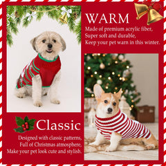 GOYOSWA 3-pack set highlights festive style and practical warmth for dogs of all sizes