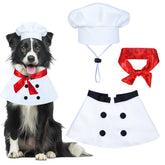 GOYOSWA sombrero de chef para perro, ideal para fiestas y fotos divertidas