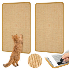 Graciadeco carpet sisal scratching mat closeup highlighting natural texture for satisfying scratching