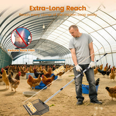 Great Dachong adjustable handle from 24 to 68 inches for versatile tasks.