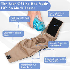 Grecle breathable lining keeps surface dry for comfortable wear