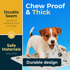 Green Lifestyle 34x36-inch pads come in a 2-pack for easy setup.