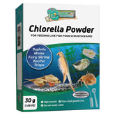 GREEN WATER FARM chlorella powder packaging ready for crustacean feeding in home aquariums