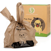 Greener Walker poop bags roll shows extra-thick, leak-proof design for clean on-the-go pickups.