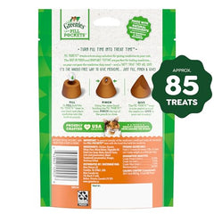 Greenies Feline Pill Pockets chicken-flavor close-up highlighting tasty disguise.