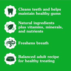 Greenies Original Teenie small-breed illustration emphasizes bite-size convenience