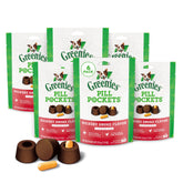 Greenies Pill Pockets large-dog treat pack for easy medication moments.