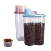GreenJoy 2-pack pet food storage airtight container keeps dry food fresh