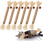 GREMBEB cat toys 6pc kit packaging showcases variety for indoor play and enrichment.