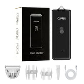 Grimgrow dog-cat clipper front view shows ergonomic design for comfortable at-home grooming.