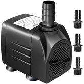 GROWNEER 550GPH submersible pump ready for aquarium setup with compact footprint.