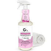 G's Cleaning Biodegradable Stain & Odor Remover spray bottle with sprayer for easy stain removal and odor control.
