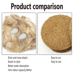 GSYUWIH wool and hemp rope texture demonstrates toughness and flexible nesting support.