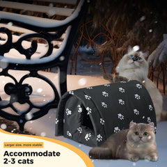 GTDSAOZG feral cat shelter insulated emphasizes warmth and outdoor durability