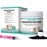Guanshiya activated charcoal pet tub front view for all-natural care