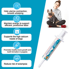 Guanshiya oral calcium dosing syringe for precise, gentle administration.