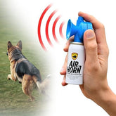 Guard Dog Security dog bark deterrent device in action for training.