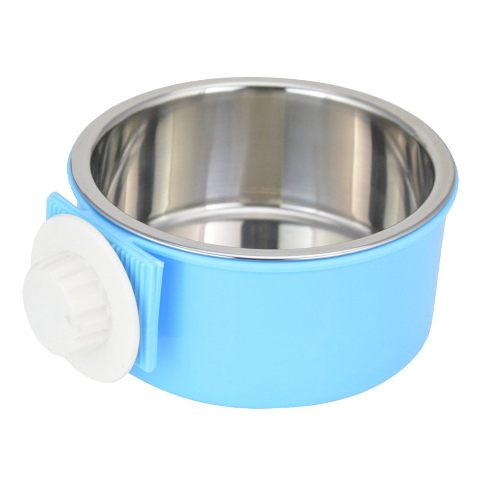 Guardians crate bowl with removable stainless steel liner for quick cleaning.